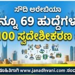 ಸೌದಿ ಅರೇಬಿಯಾ: ಇನ್ನೂ 69 ಹುದ್ದೆಗಳಲ್ಲಿ ಶೇ.100 ಸ್ವದೇಶೀಕರಣ ಜಾರಿ